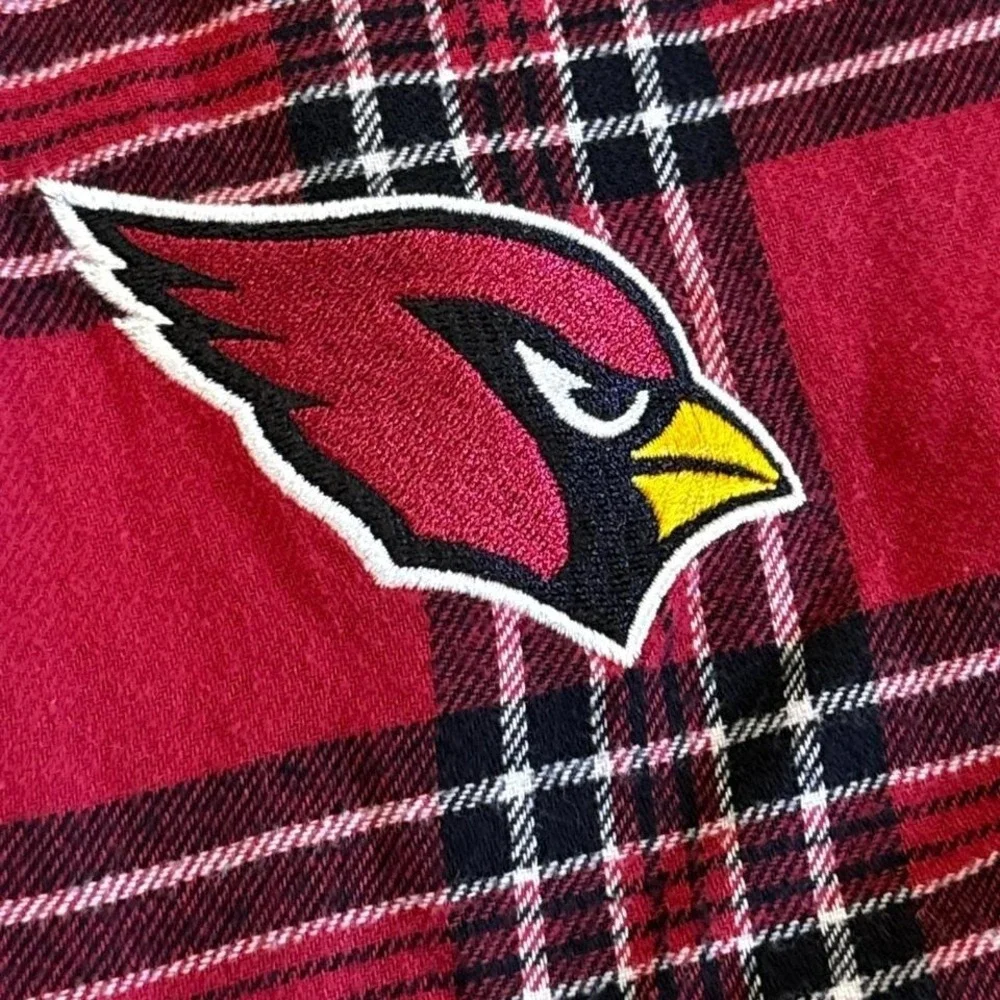 Arizona Cardinals Plaid Sweatpants NFL Men's Large Lounge Pants